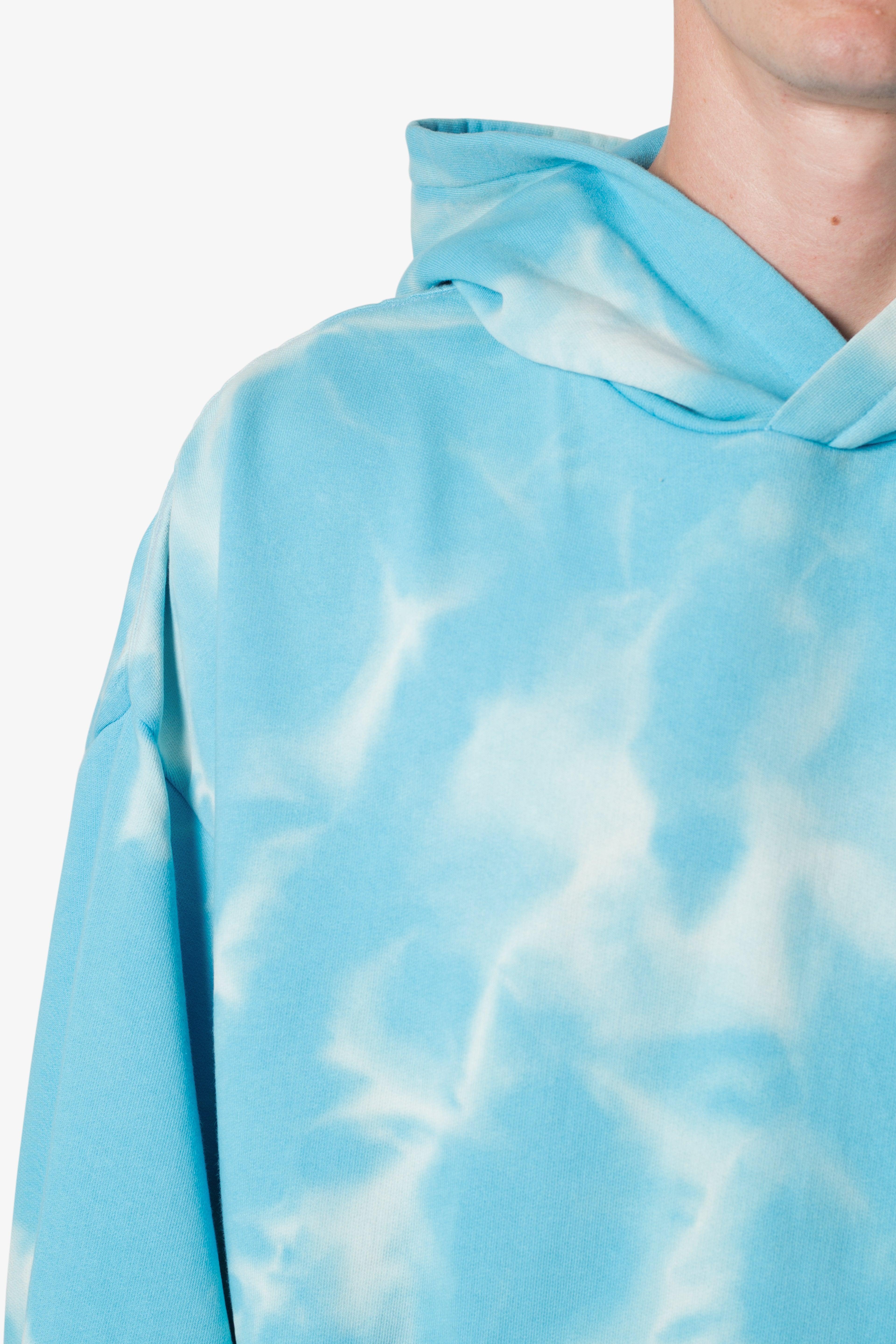 Water Wash Hoodie - Blue Product Image