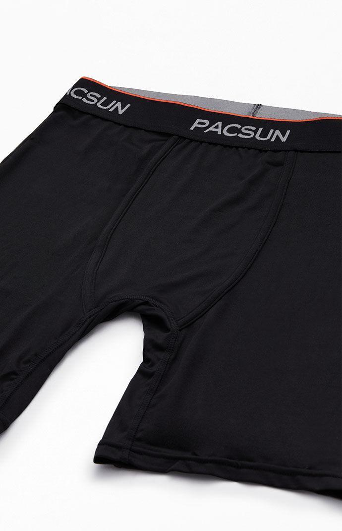 PacSun Mens Solid Boxer Briefs - Blackedium Product Image