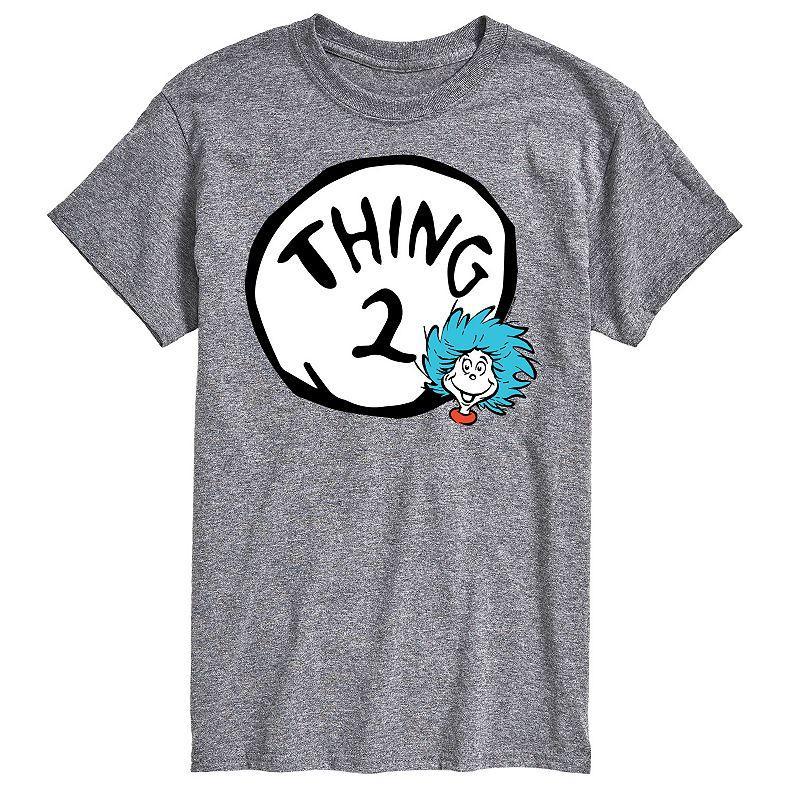 Big & Tall Dr Seuss Thing Two Tee, Mens Product Image