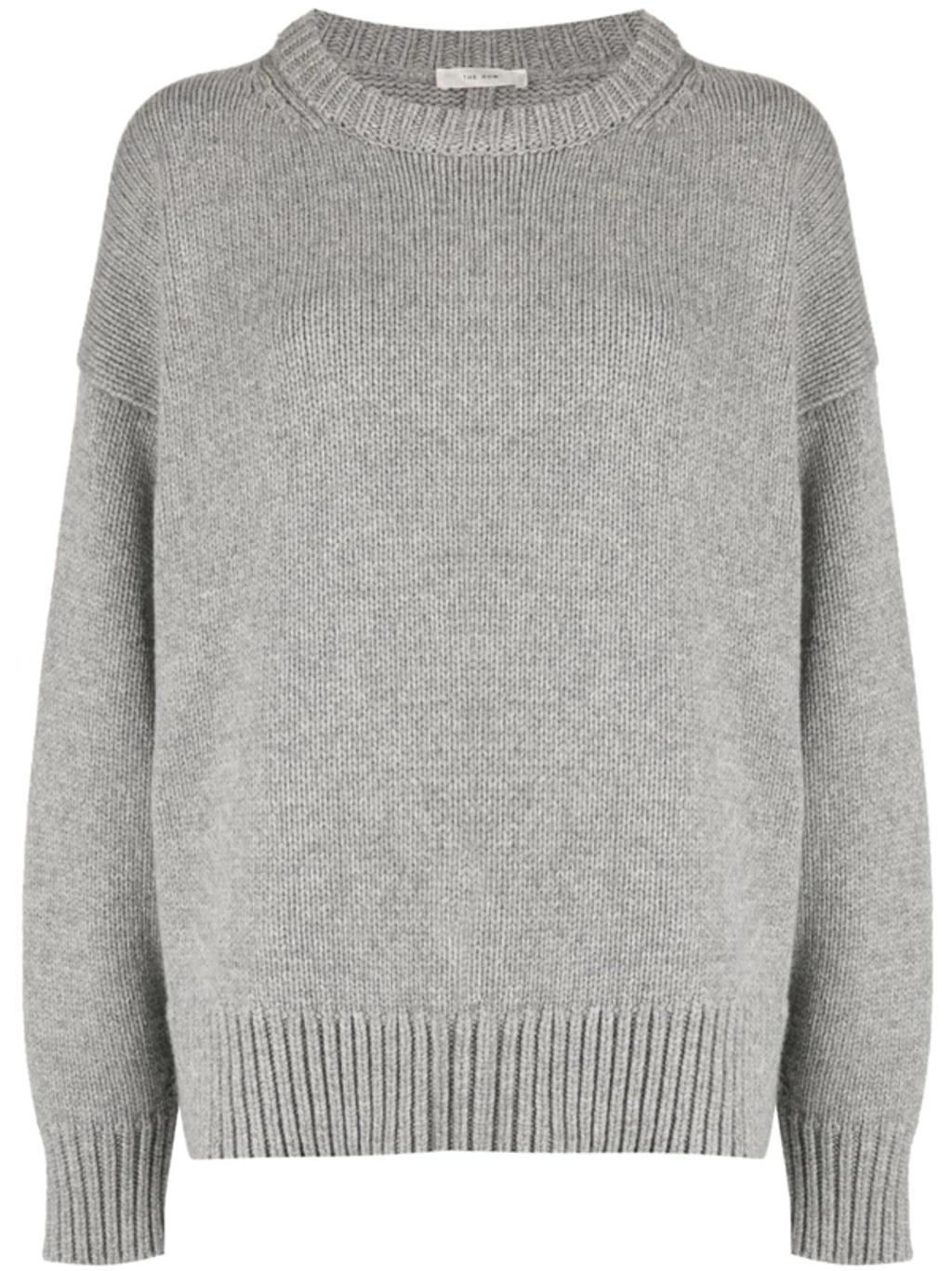 Sibem Grey Wool And Cashmere-blend Jumper product image