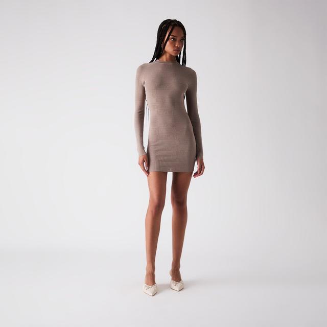 Kith Women Cassan Monogram Pointelle Dress - Wren Female Product Image