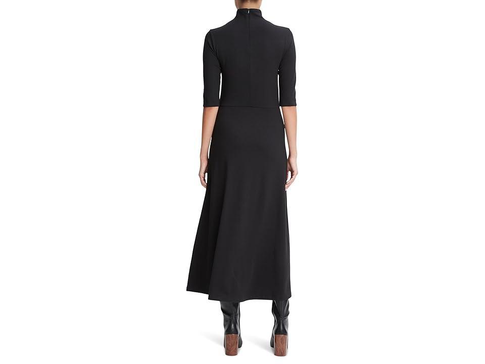 Vince Elbow Sleeve Turtleneck Dress Product Image