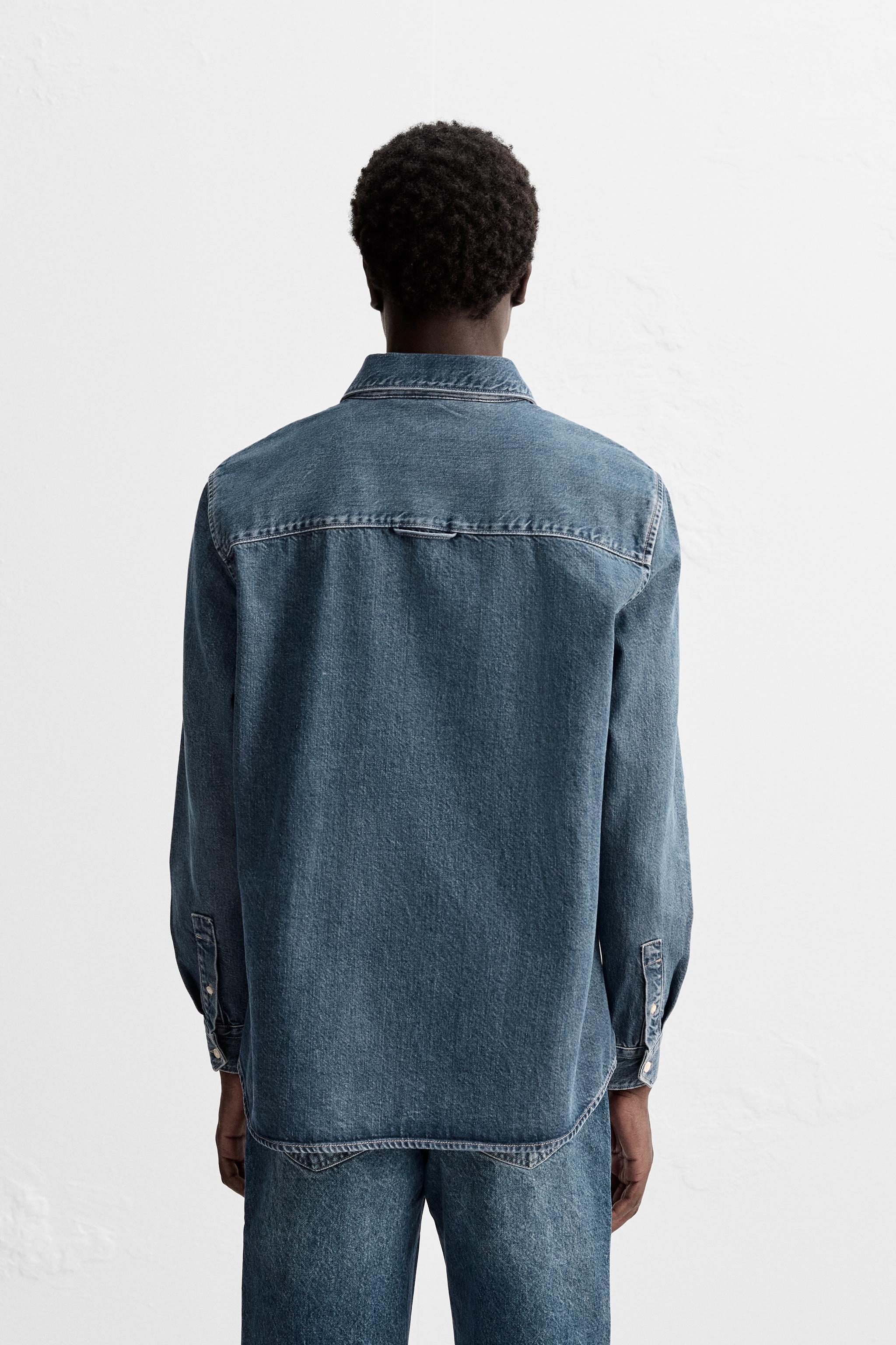 WASHED DENIM SHIRT Product Image