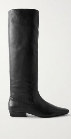 Wally leather knee boots Product Image