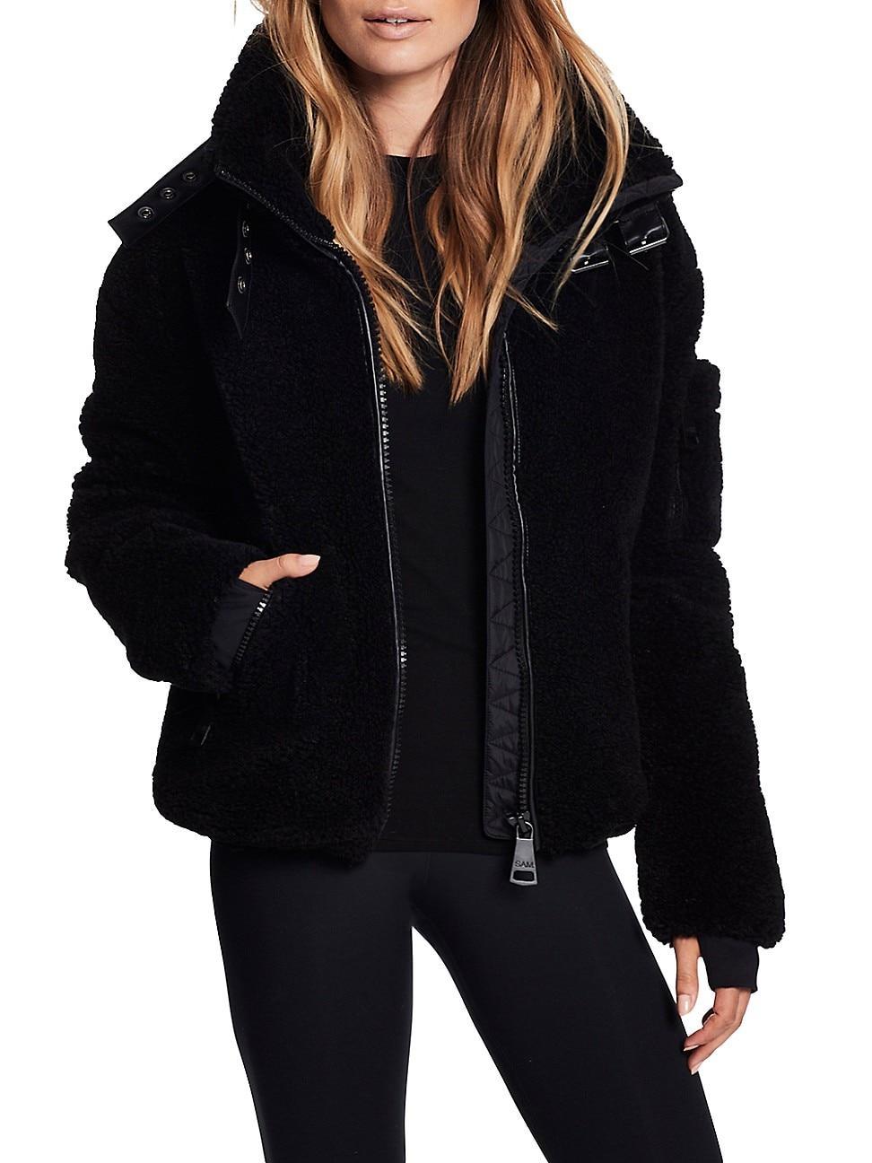 Sam. Denver Faux Shearling Coat Product Image