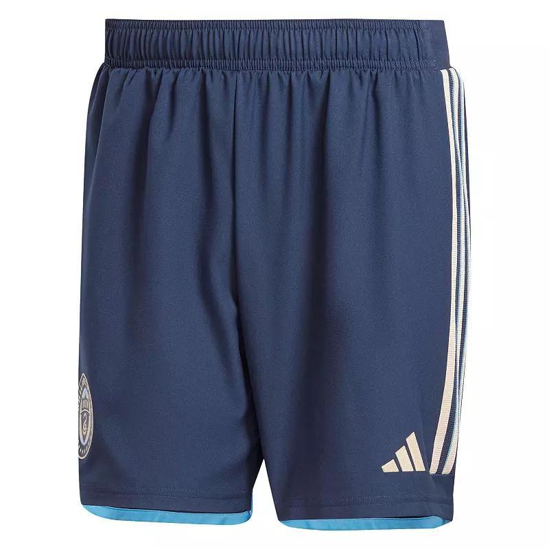 Mens adidas Navy Philadelphia Union 2024 Home Authentic Shorts Uni Blue Product Image