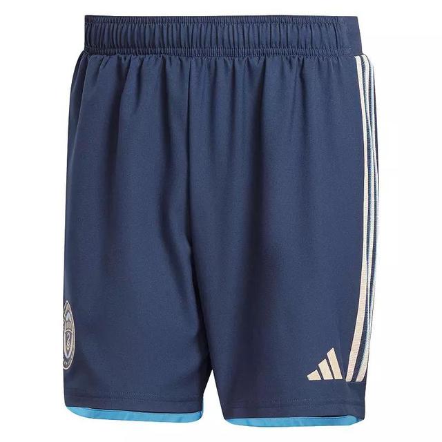 Mens adidas Navy Philadelphia Union 2024 Home Aeroready Authentic Shorts Product Image