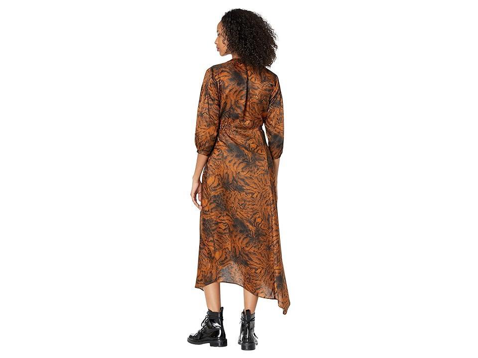 AllSaints Yuni Grizedale Dress (Copper ) Women's Dress Product Image