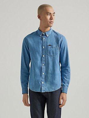 Men's Lee Denim Button Down Shirt | Men's Tops | Lee® Product Image