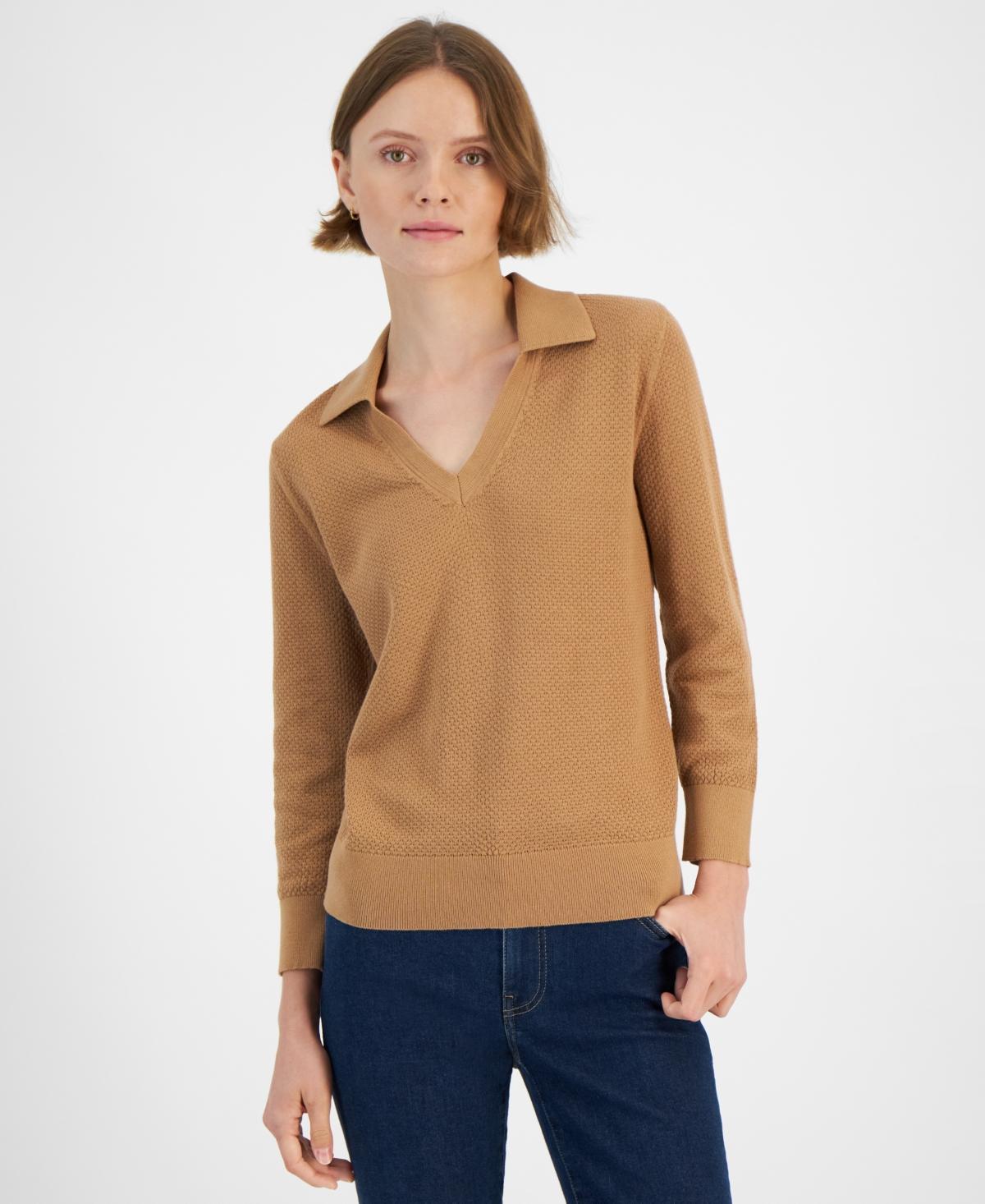 Tommy Hilfiger Womens Johnny-Collar Sweater product image