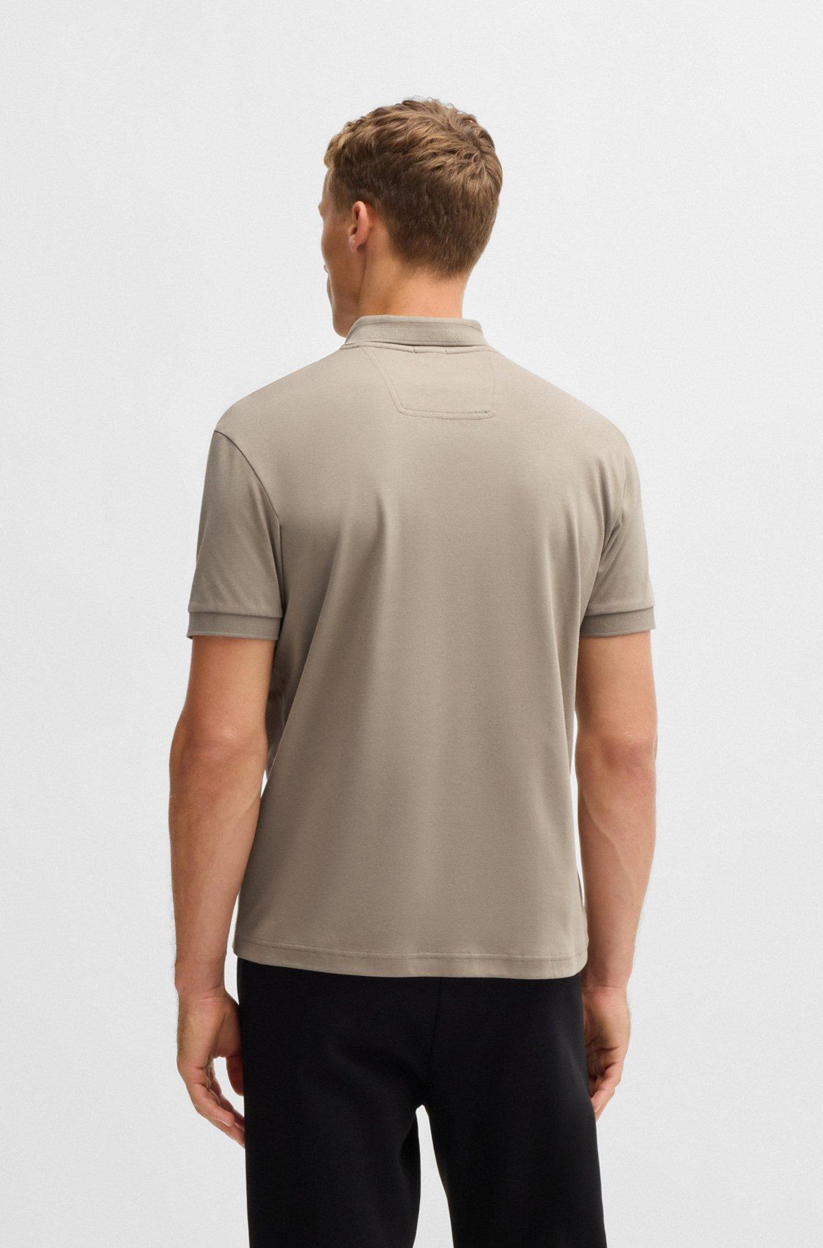 Paddy polo shirt in cooling cotton Product Image