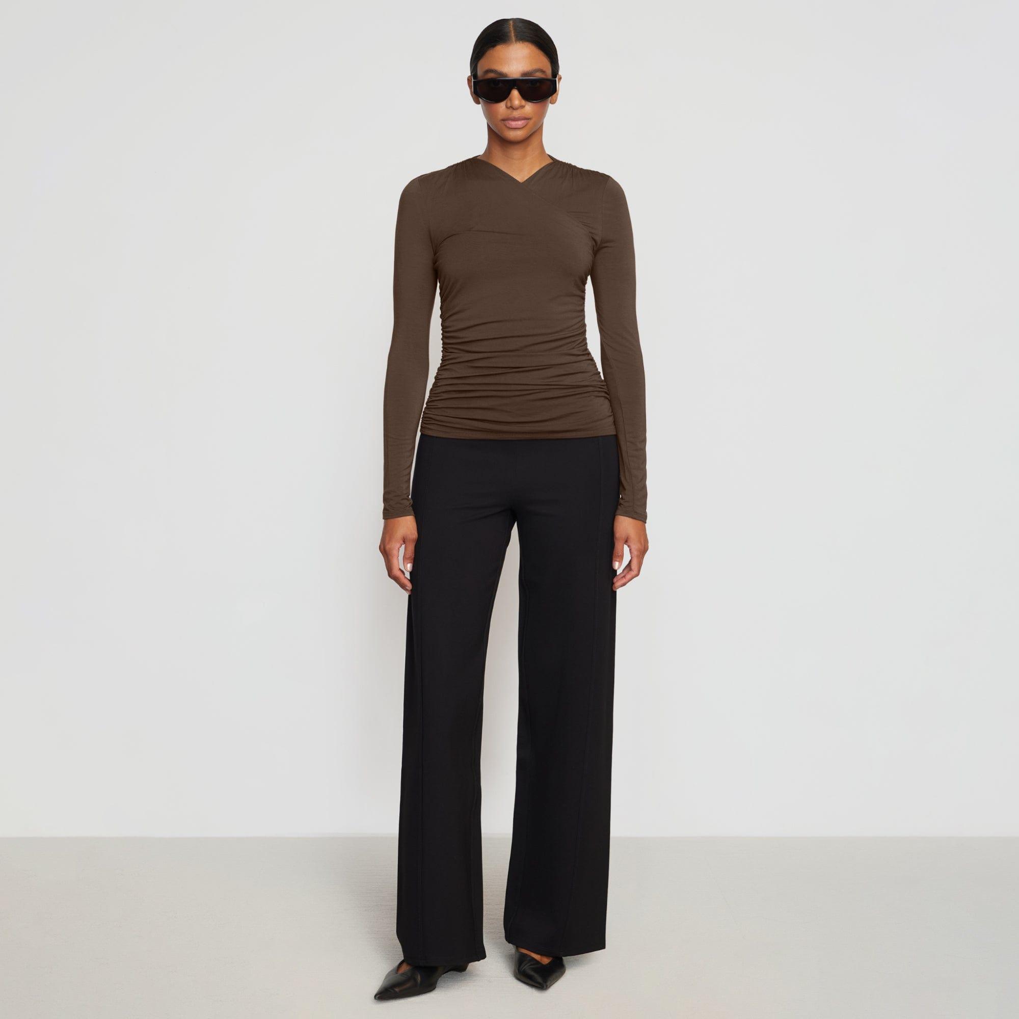 Anh Wide-Leg Ponte Stretch Pant Product Image