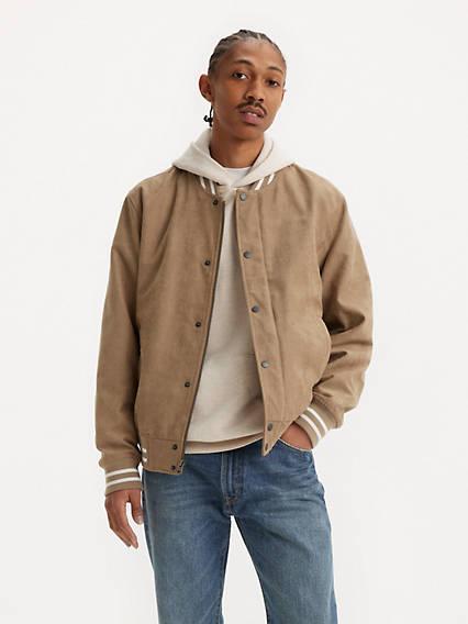 Levi's Suede Varsity Jacket - Men's Product Image