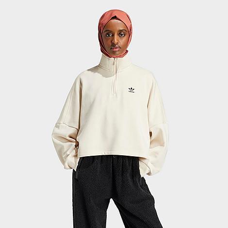 Essentials 1/2 Zip Fleece Sweatshirt Product Image