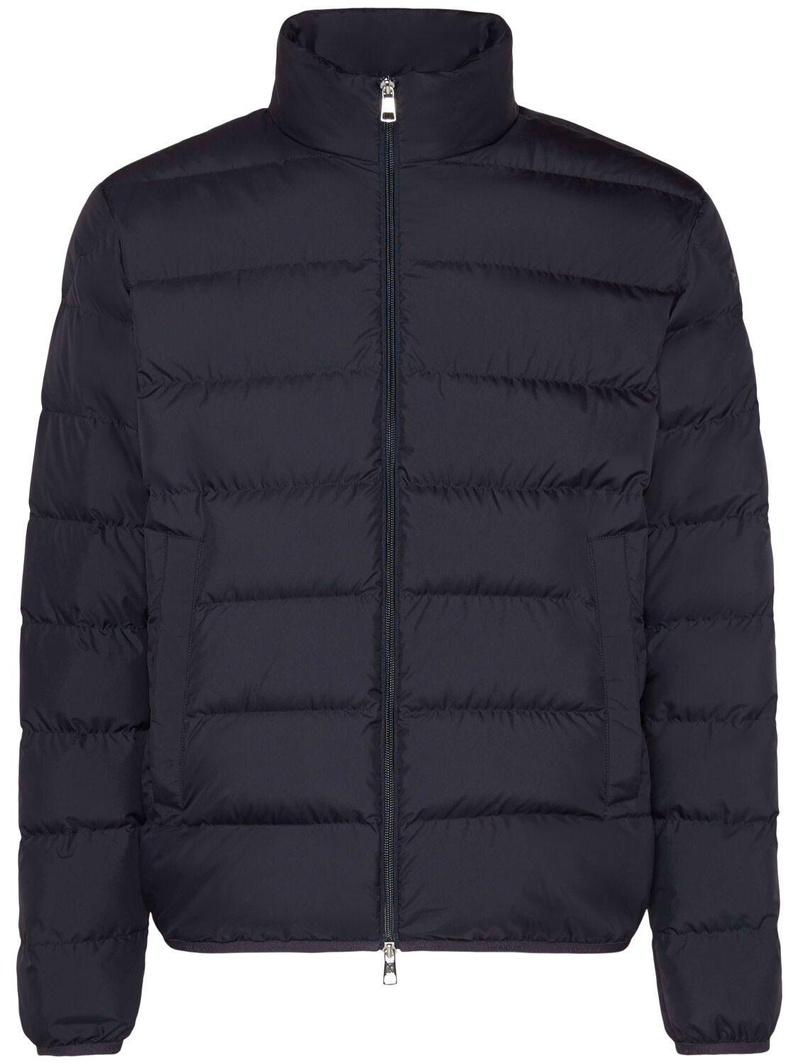 MONCLER Down Jacket In Blue Product Image