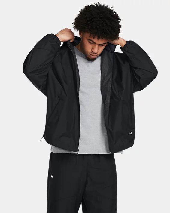 Mens UA RUSH Woven Full-Zip Product Image