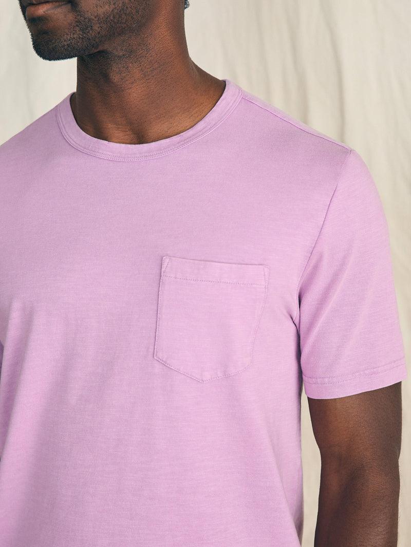 Sunwashed Pocket Tee - Summer Violet Product Image