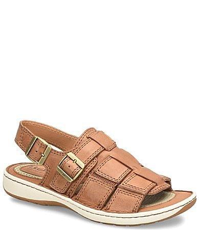 Born Mens Miguel Leather Fisherman Sandals Product Image