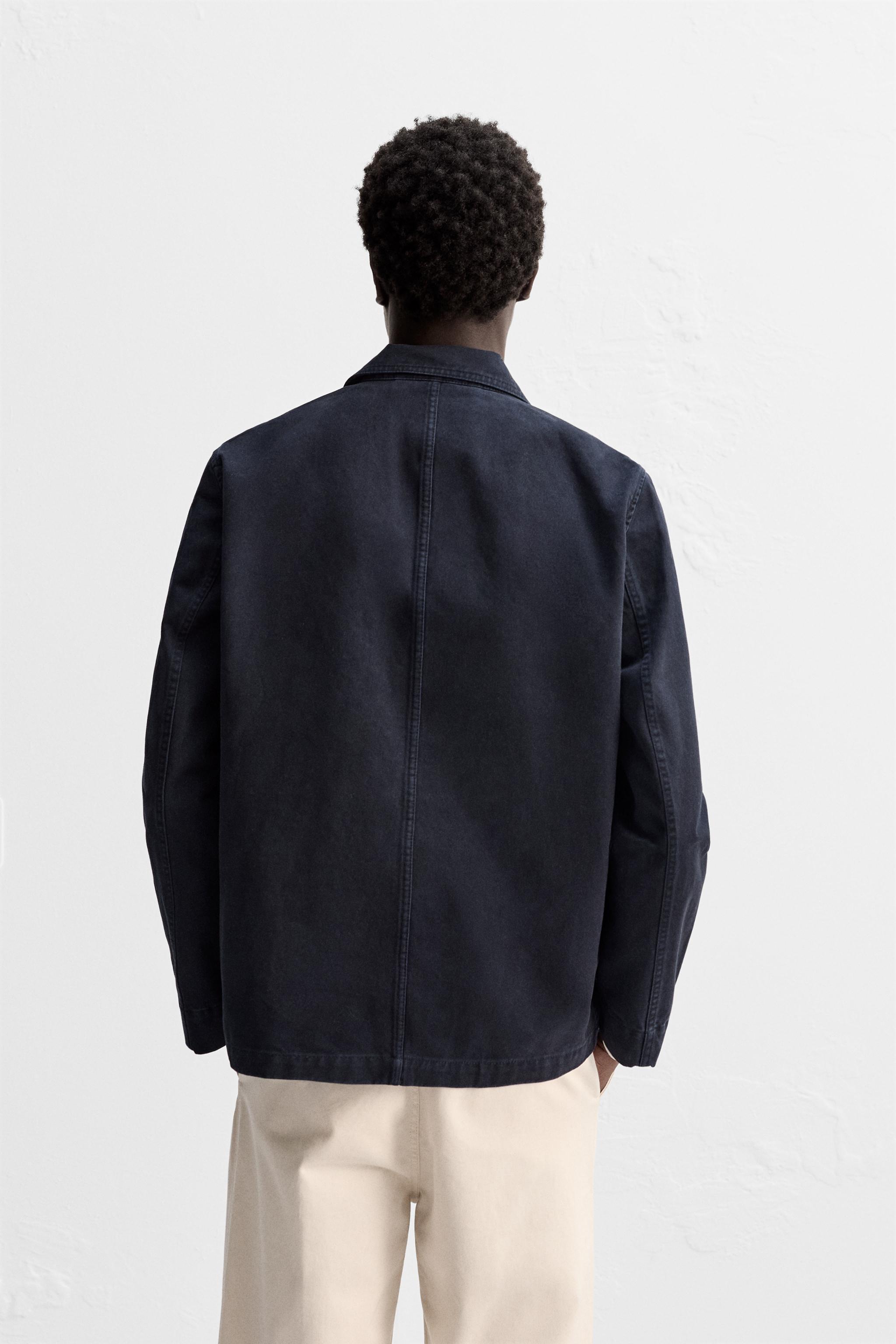 WASHED COTTON JACKET Product Image