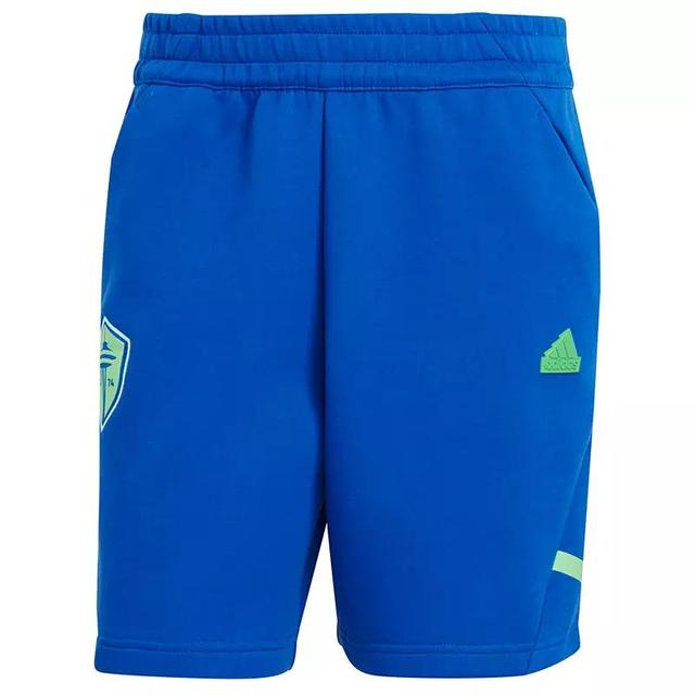 Mens adidas Seattle Sounders FC 2024 Travel Shorts Product Image