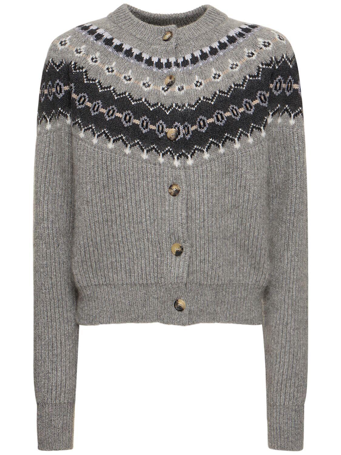 Michaela Cardigan In Grey Product Image