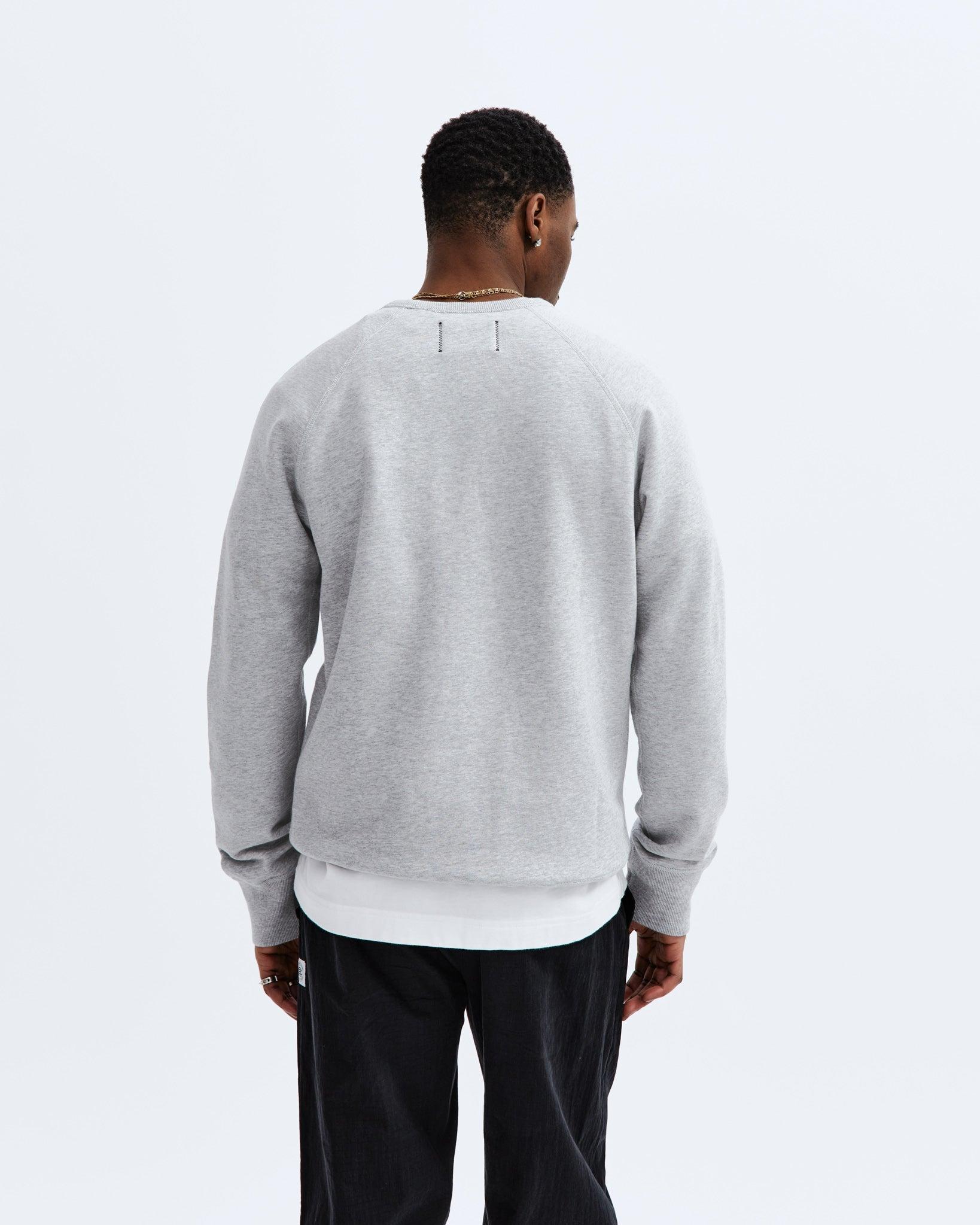 Midweight Terry Slim Crewneck Male Product Image