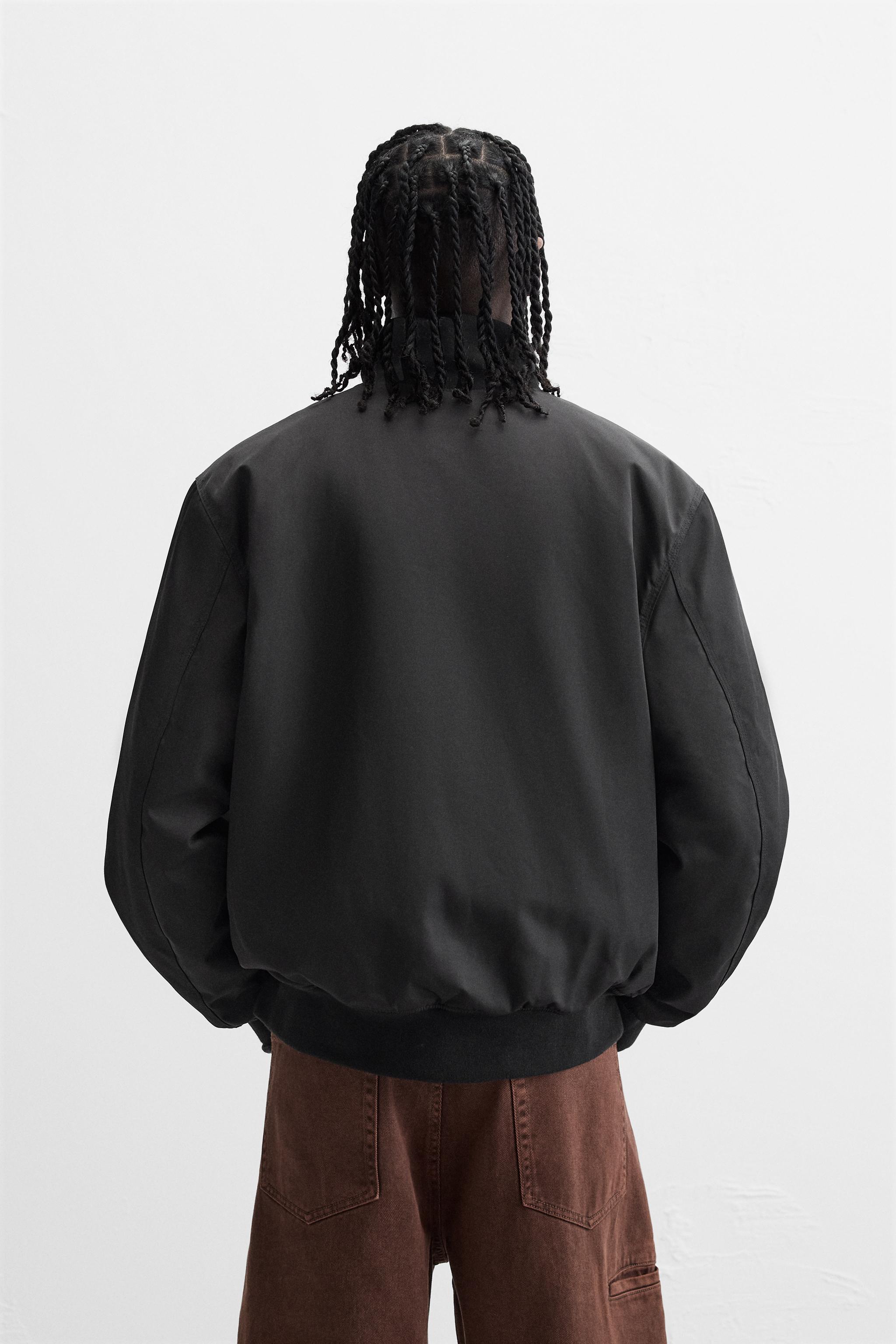 WATER REPELLENT BOMBER JACKET Product Image