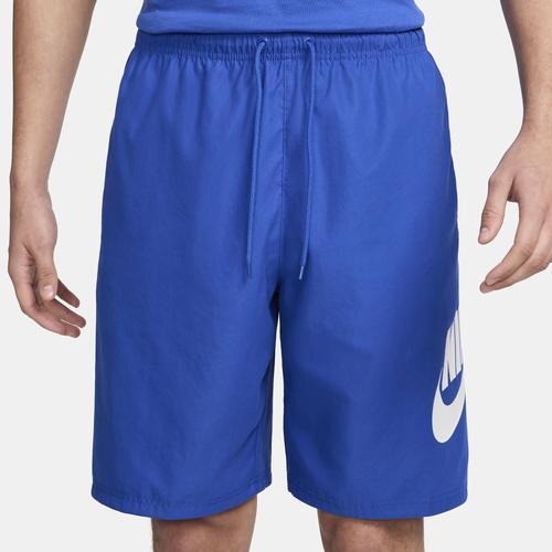 Nike Mens Nike Club Woven Shorts - Mens Game Royal/White Product Image