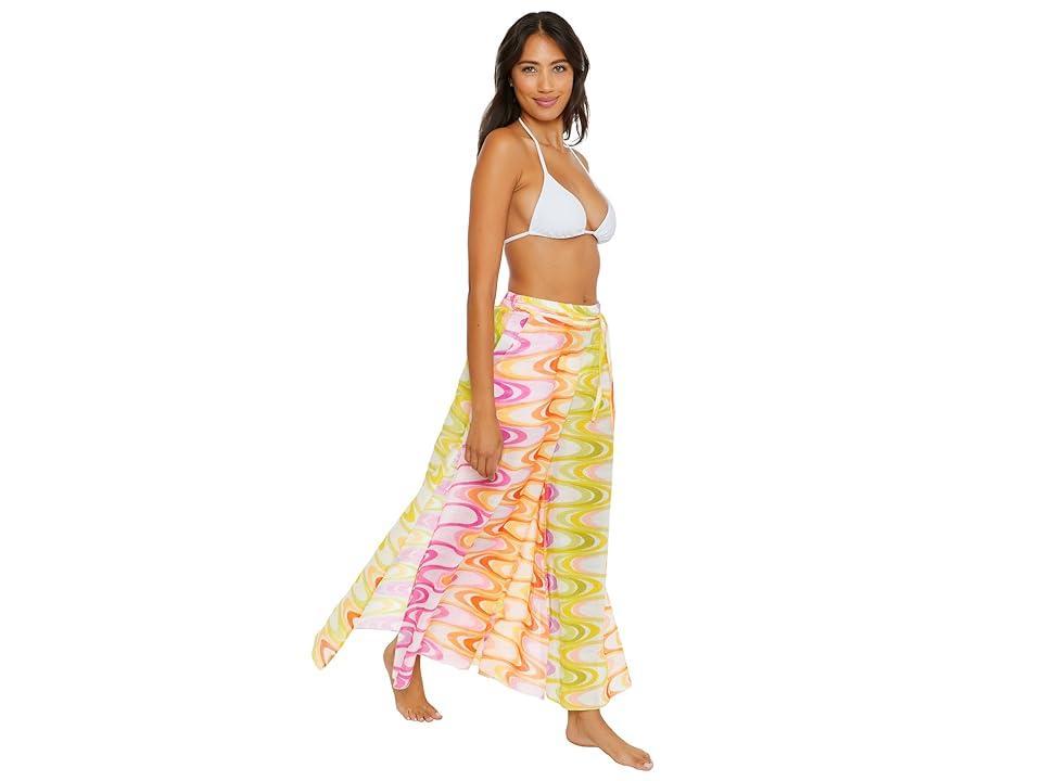 BECCA Whirlpool Palazzo Pants Cover-Up Women's Swimwear Product Image