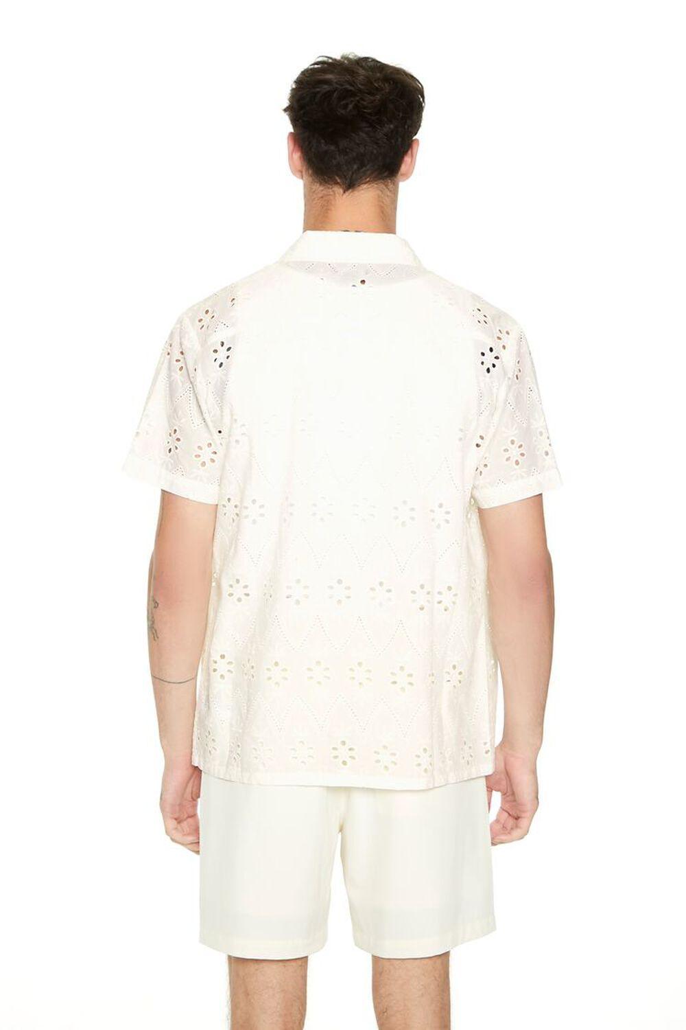 Floral Eyelet Shirt | Forever 21 Product Image