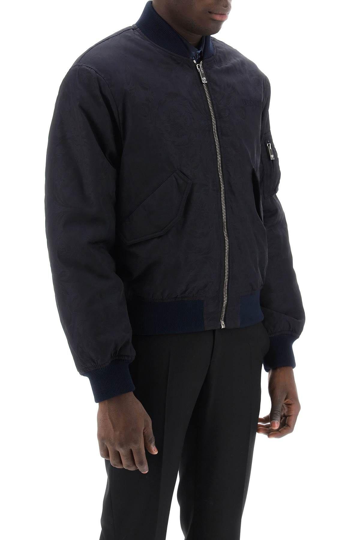 VERSACE Jacket In Blue Product Image