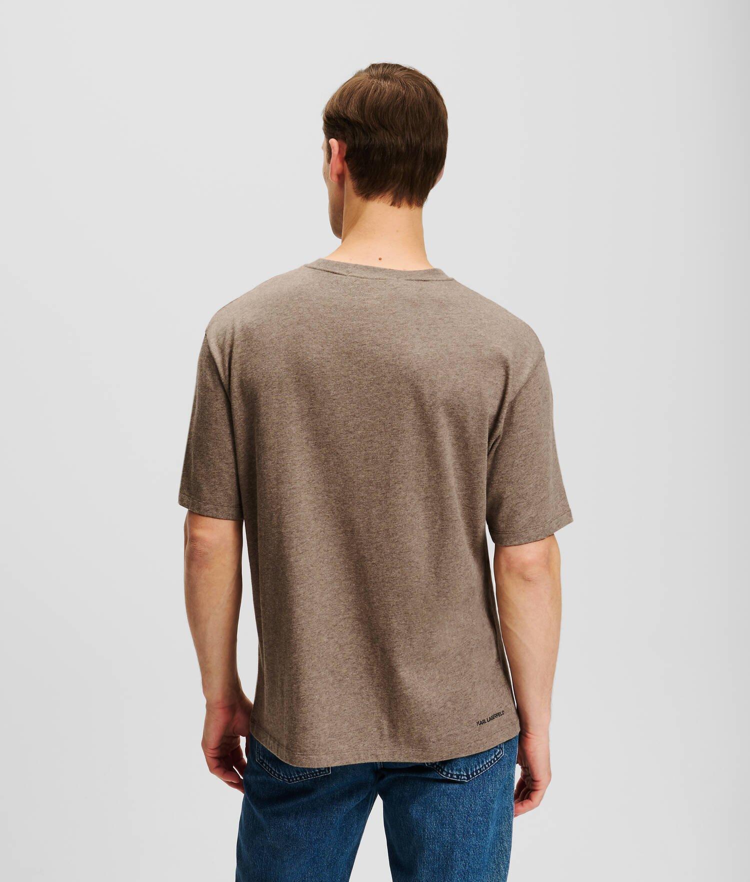 KL MONOGRAM WOOL-BLEND T-SHIRT Product Image