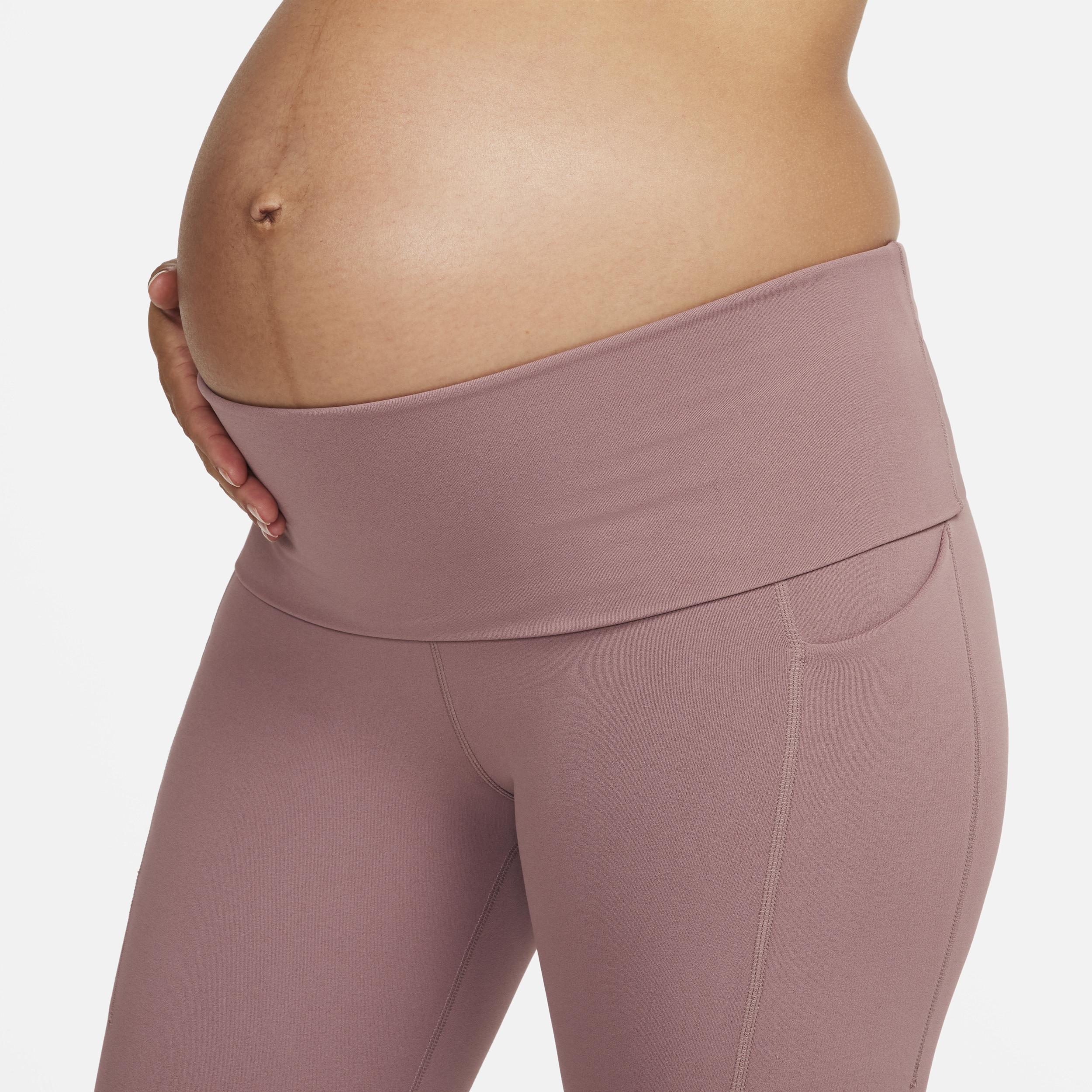 Nike Women's Zenvy (M) Gentle-Support High-Waisted 7/8 Leggings with Pockets (Maternity) Product Image