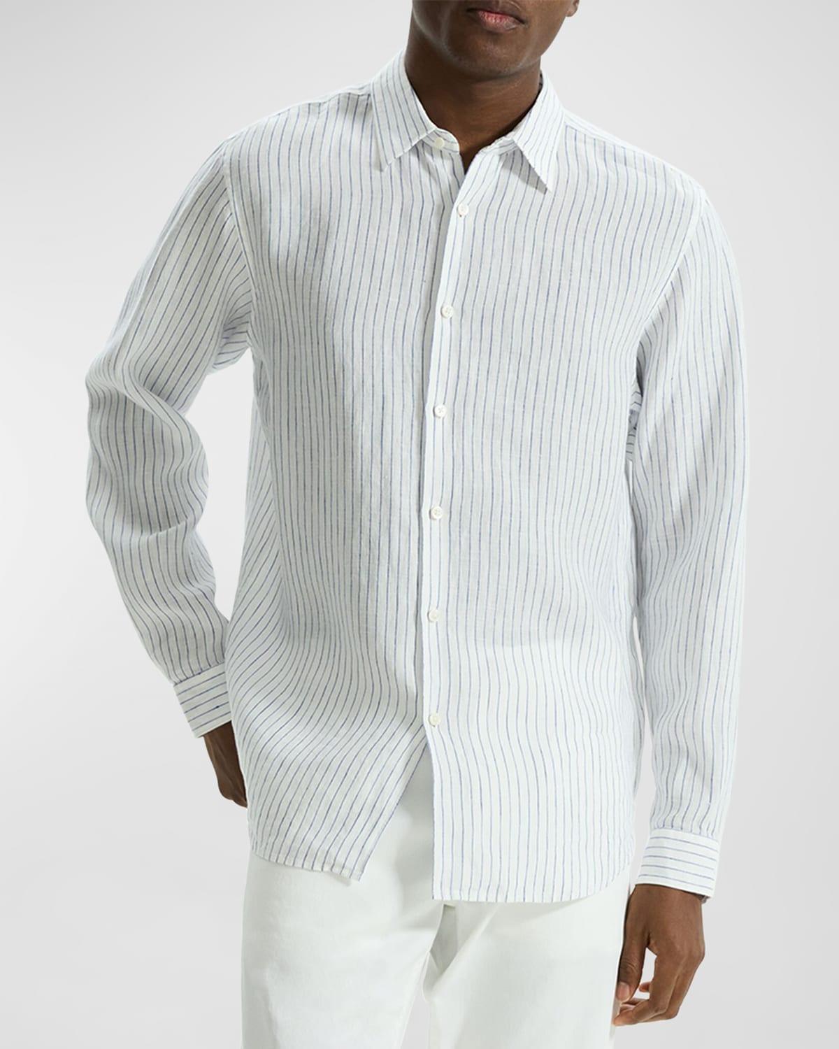 Mens Irving Striped Sport Shirt Product Image