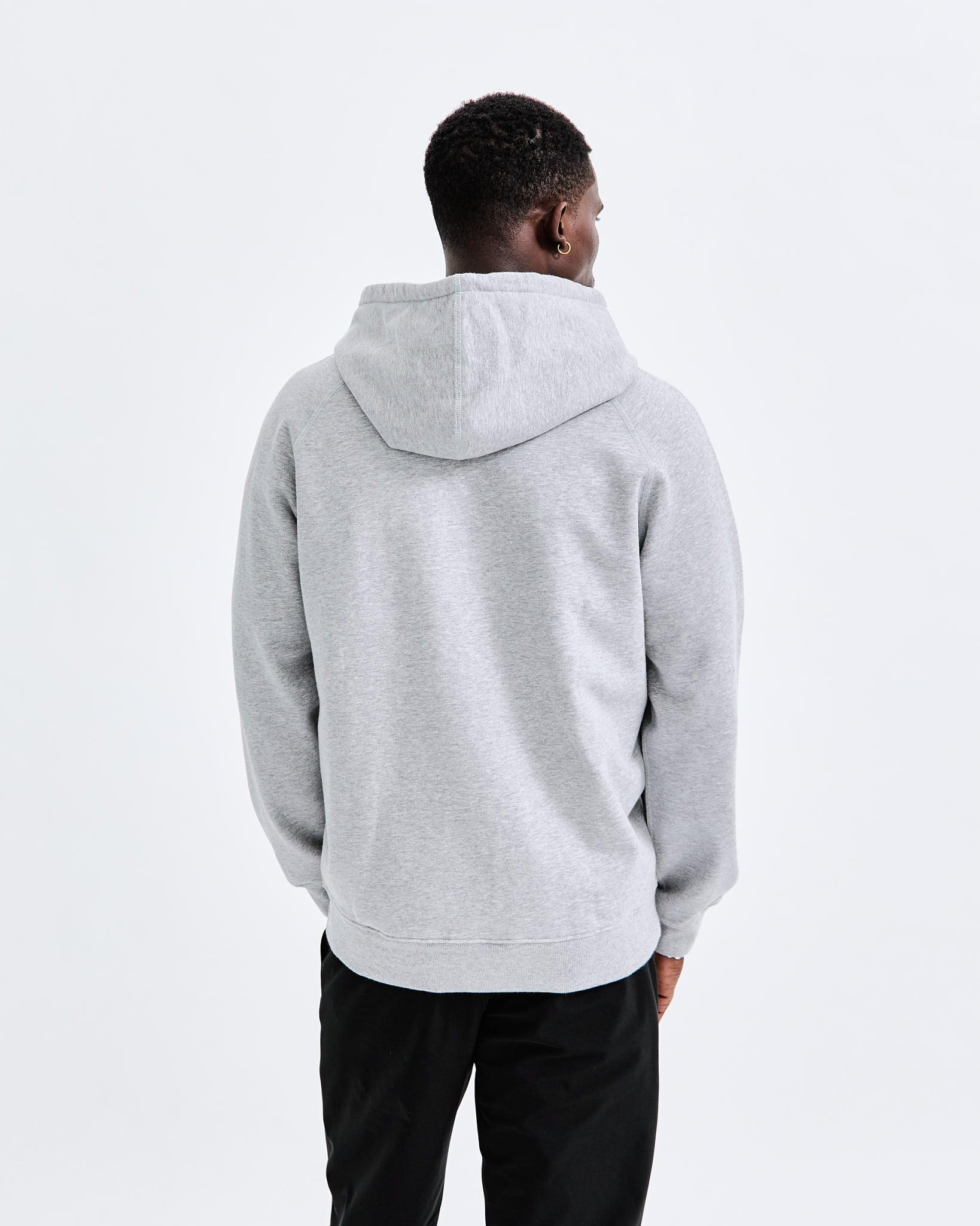 Midweight Terry Classic Full Zip Hoodie - Vault Male Product Image