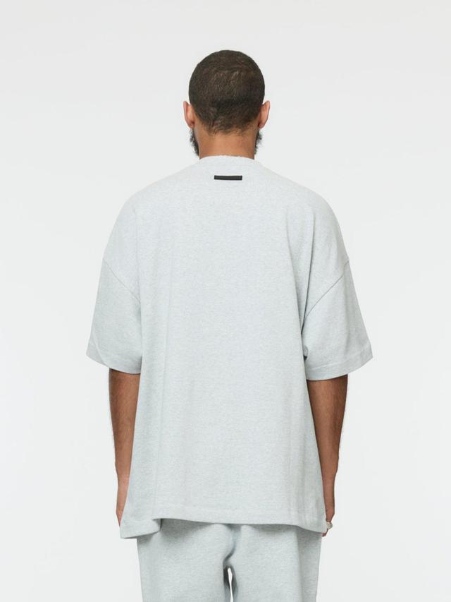 Heavy Jersey Crewneck T-shirt (Light Heather Grey) Product Image