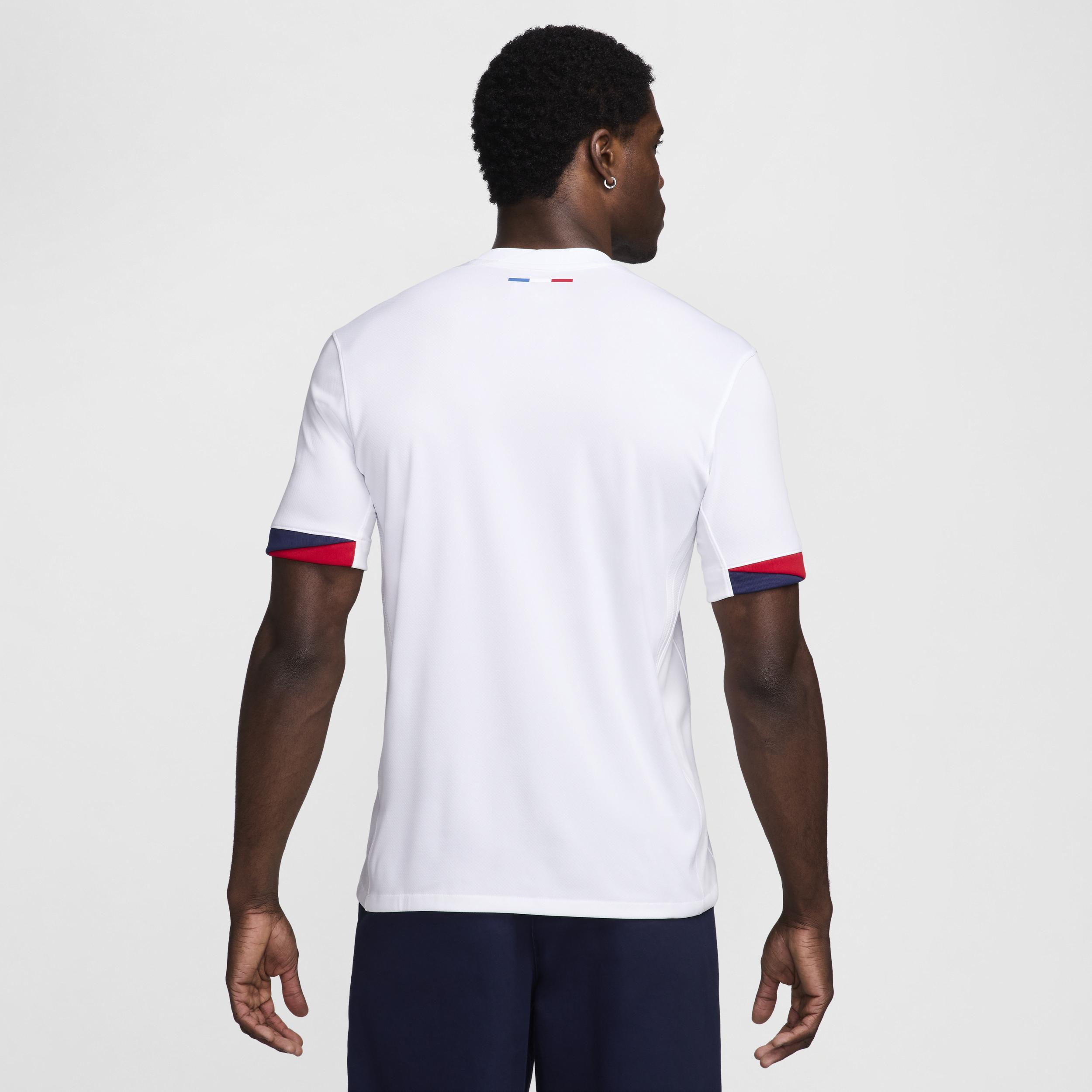 Nike Mens White Paris Saint-Germain 2024/25 Away Replica Jersey - White Product Image