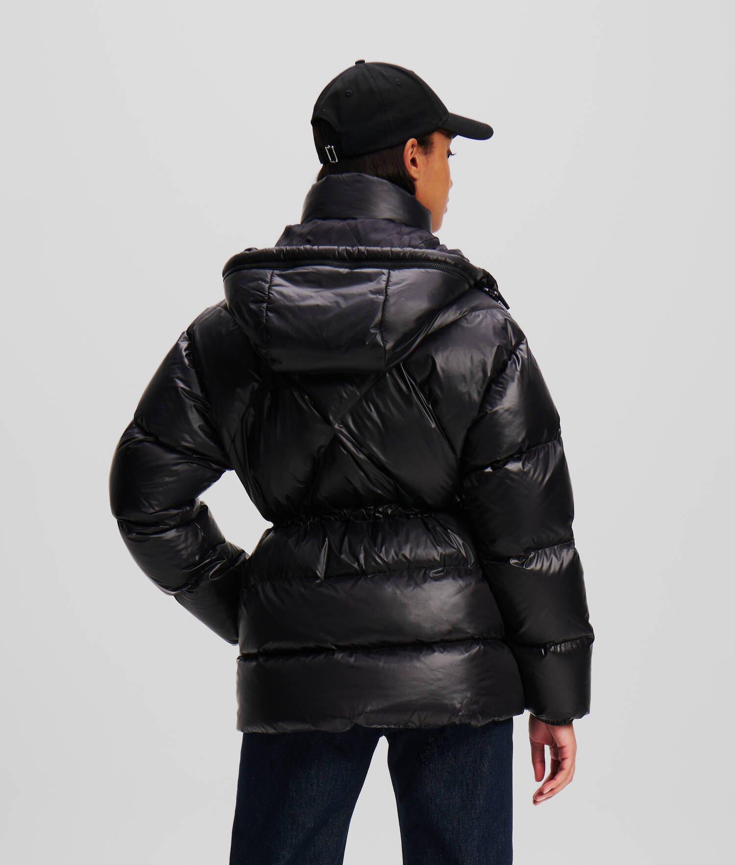 HIGH-SHINE PUFFER JACKET Product Image