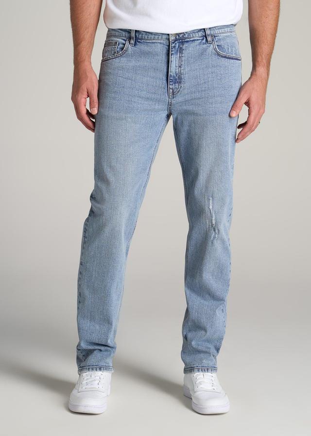 J1 STRAIGHT LEG Jeans for Tall Men in Retro Blue Male Product Image