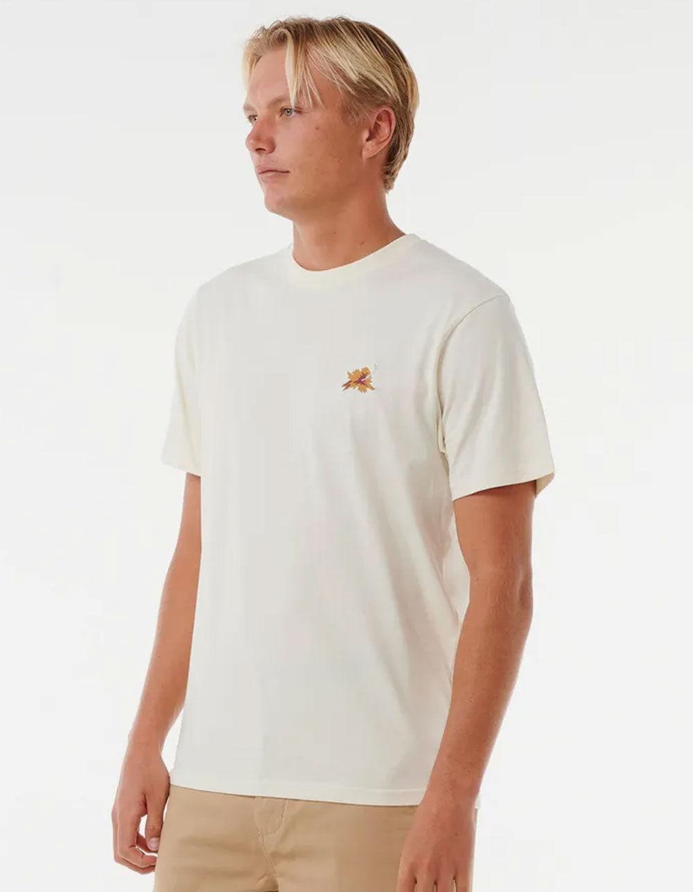 RIP CURL Surf Revival Hoffman Hibiscus Mens Tee Product Image