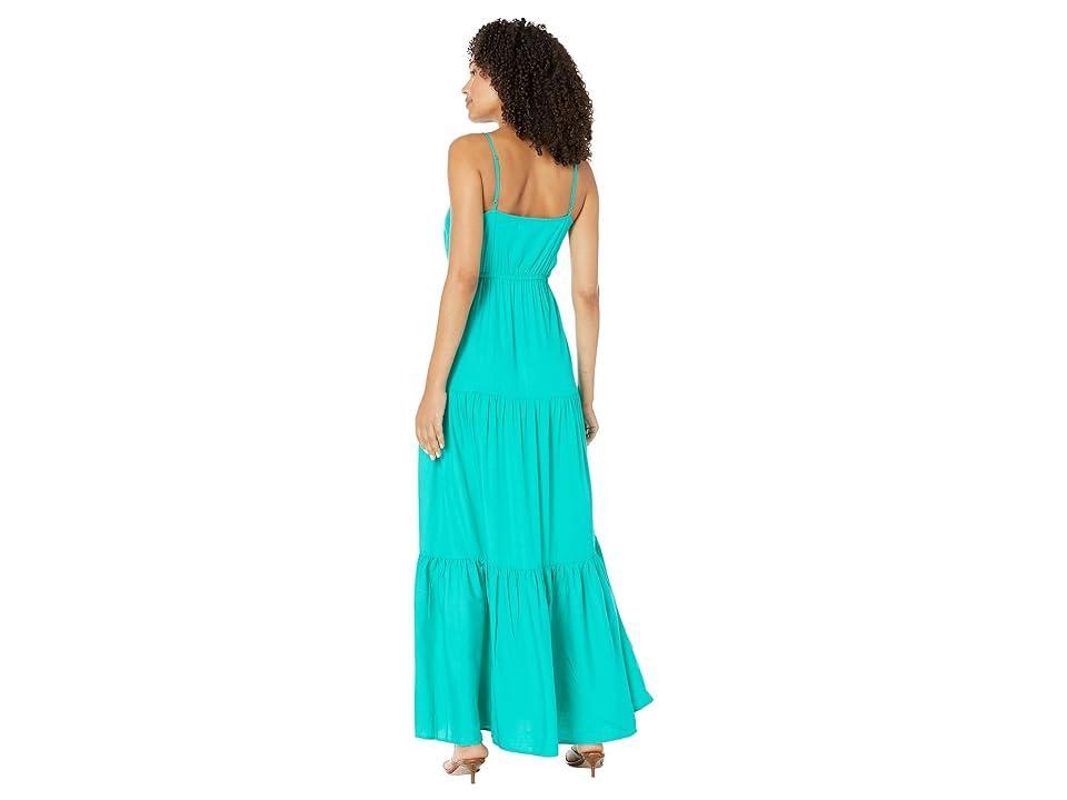 Steve Madden Been So Long Dress - Solid Woven Maxi (Vivid ) Women's Clothing Product Image