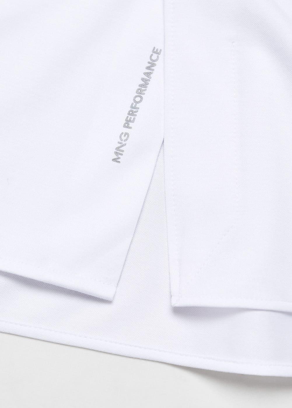 MANGO MAN - Slim fit cotton suit shirt whiteMen Product Image