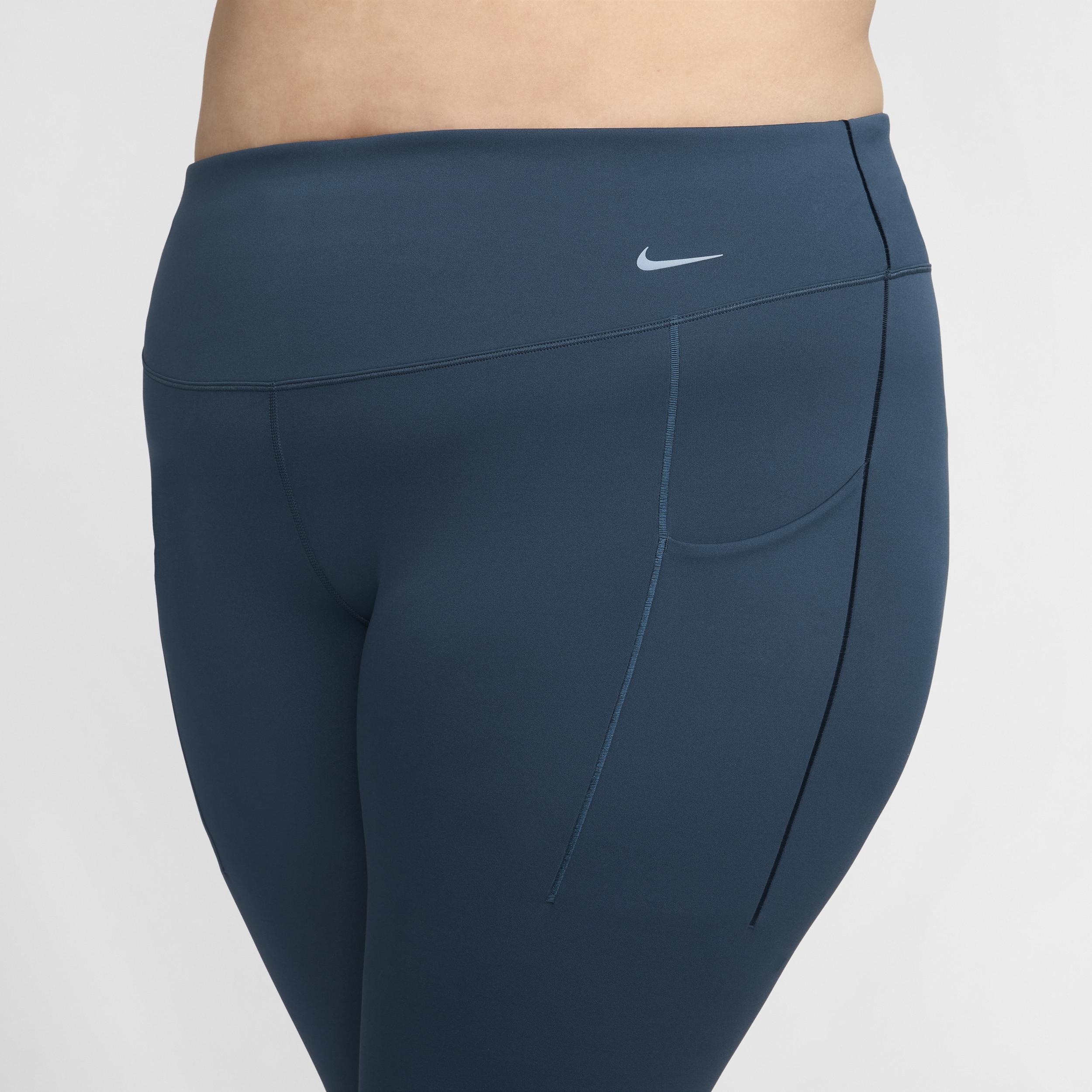 Nike Women's Universa Medium-Support High-Waisted 7/8 Leggings with Pockets (Plus Size) Product Image