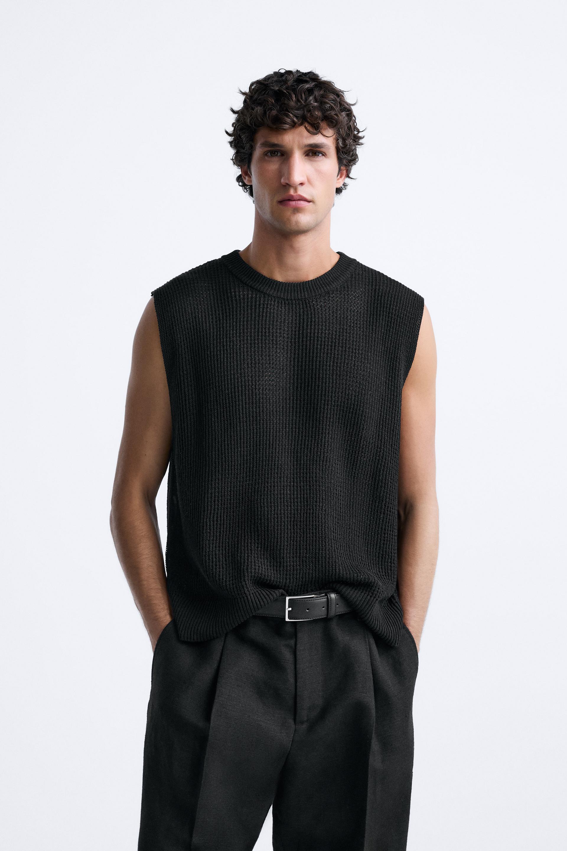 OPEN KNIT T-SHIRT Product Image