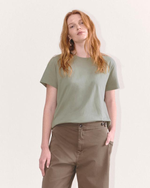 The Box-Cut Tee in Essential Cotton Product Image