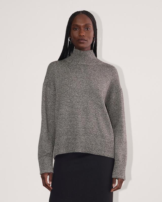 The Boxy Turtleneck in Everyday Cotton Product Image