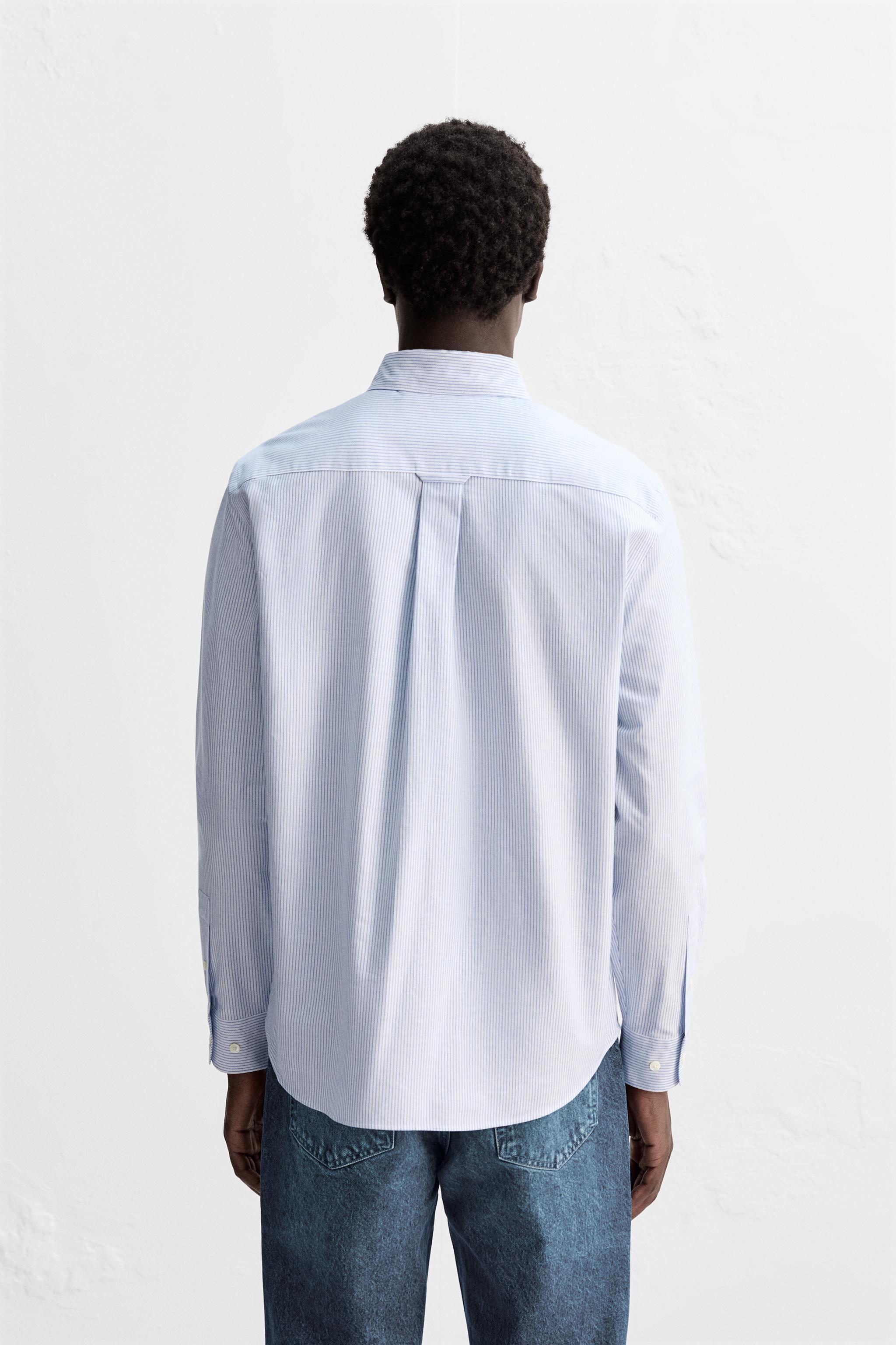 STRIPED OXFORD SHIRT Product Image