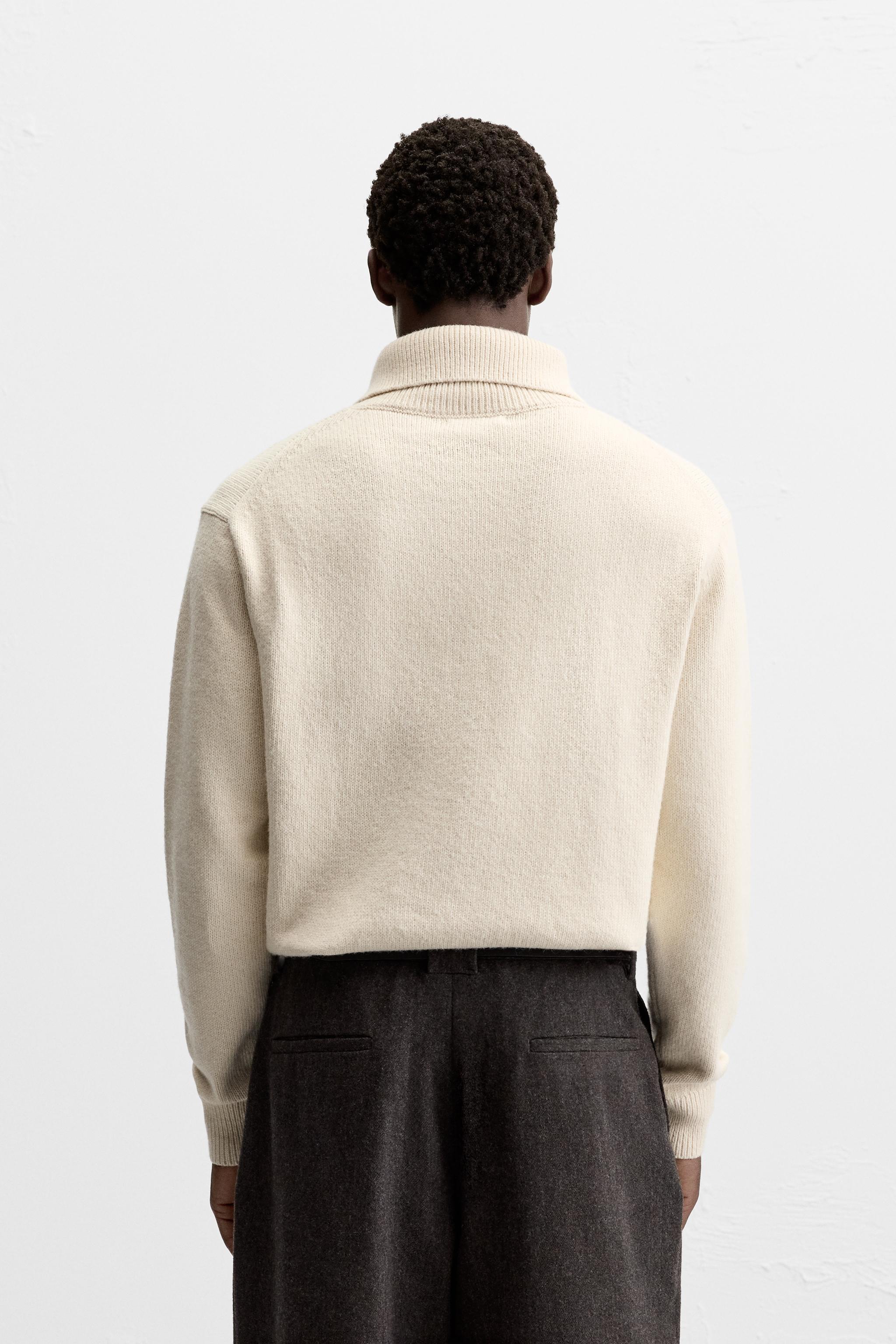 QUARTER ZIP SWEATER Product Image