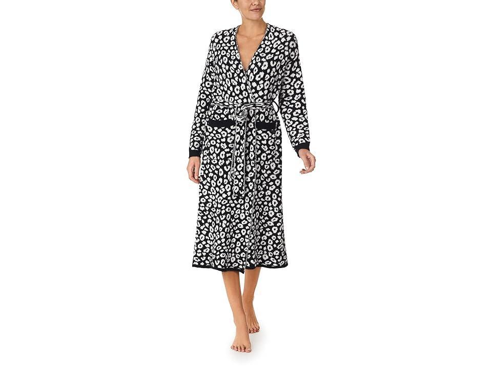 Sanctuary 50 Maxi Wrap Robe (Animal) Women's Robe Product Image