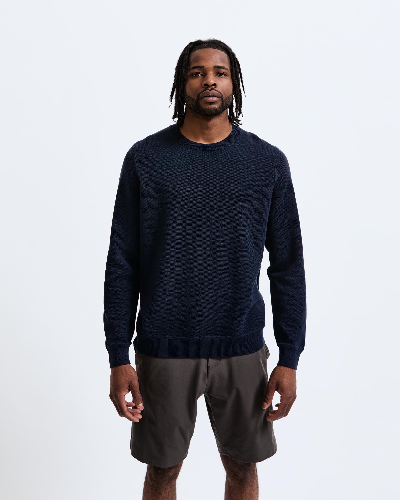 Supima Pique Ace Crewneck Male Product Image